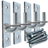 Heavy Duty Wall Mount Gate Hinge — Fence Post Chain Link