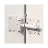 White Stainless Steel Gravity Gate Hinges (US Stock)