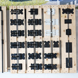 Fence Gate Hardware Kit — Hinge, Latch and Handle Complete Set