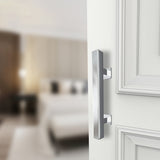 12'' Stainless Steel Square Pull and Flush Double Side Barn Door Handle