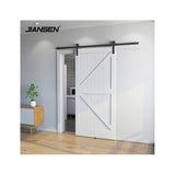 I shape Heavy Duty Sliding Barn Door Hardware