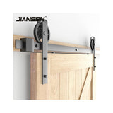 Big Wheel Shape Heavy Duty Sliding Barn Door Hardware Kit
