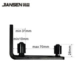 Ball Bearing Design Barn Door Floor Guide