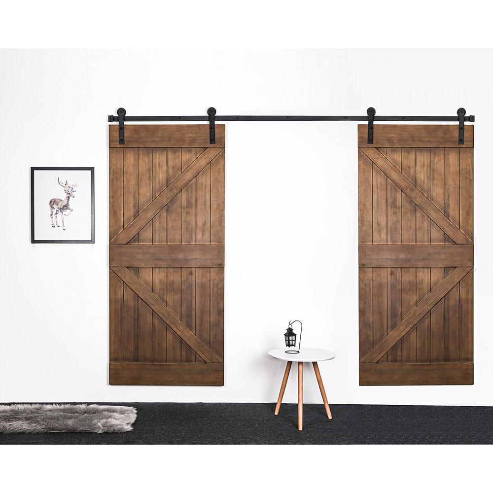 I shape Heavy Duty Sliding Barn Door Hardware